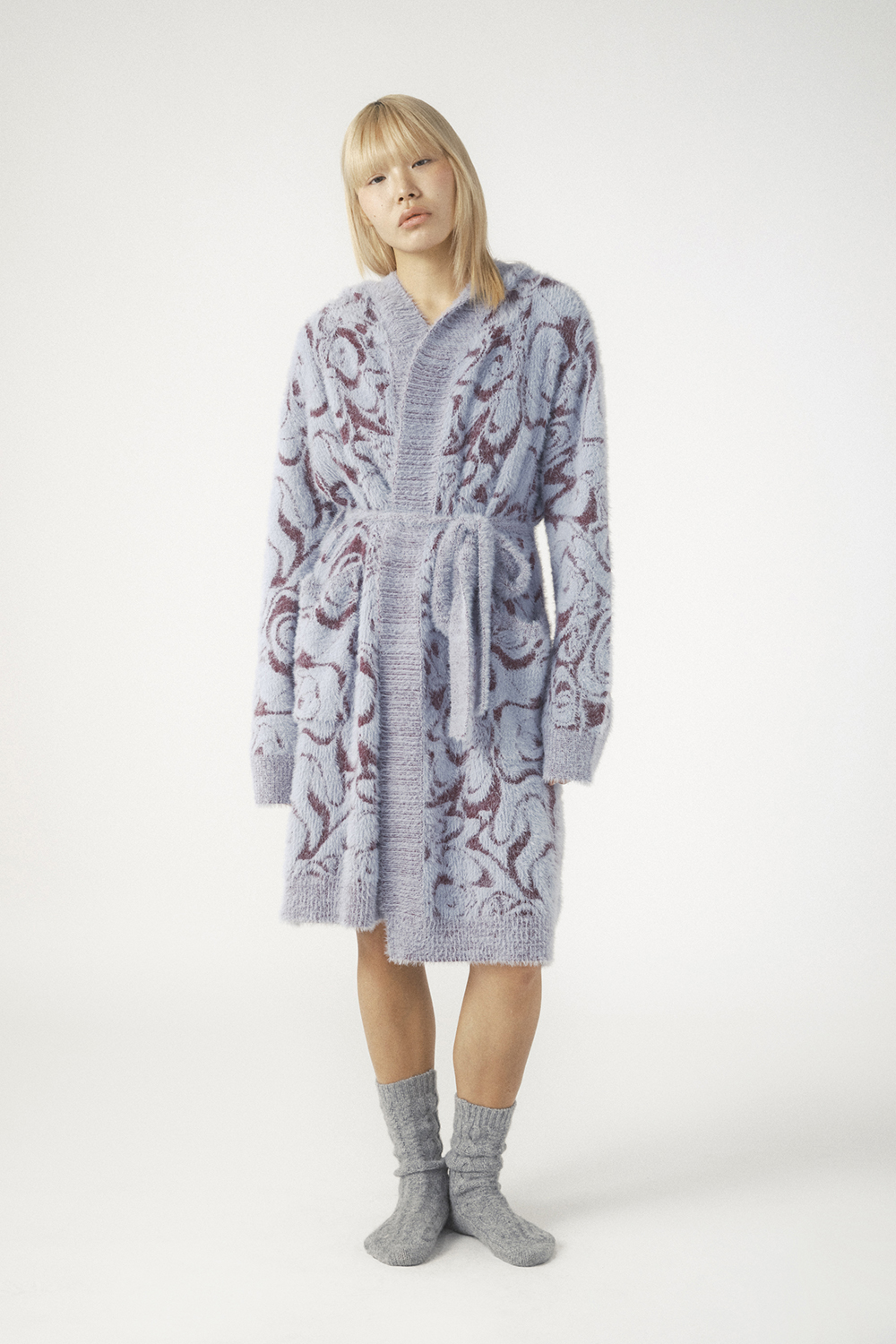 PIXIE & PEACH Hope Jacquard Knitted Mix and Match Robe