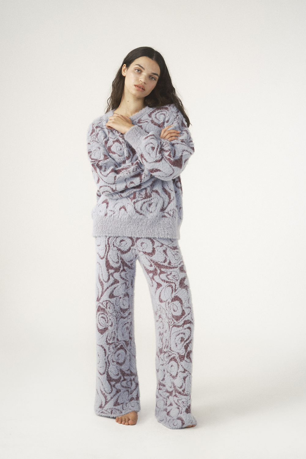 PIXIE & PEACH Mix and Match Hope Jacquard Knitted Trouser