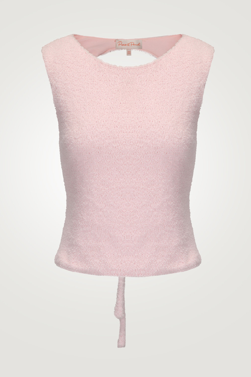 PIXIE & PEACH Mix and Match Penny Tie-Back Top in Pale Pink