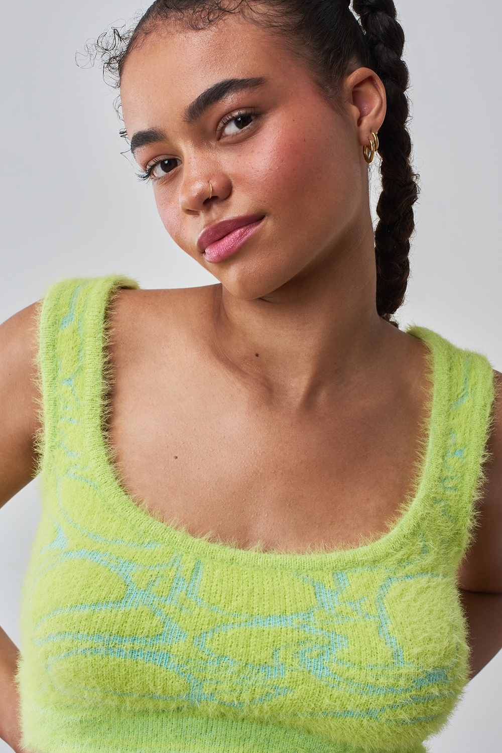 Peach Fuzz Crop