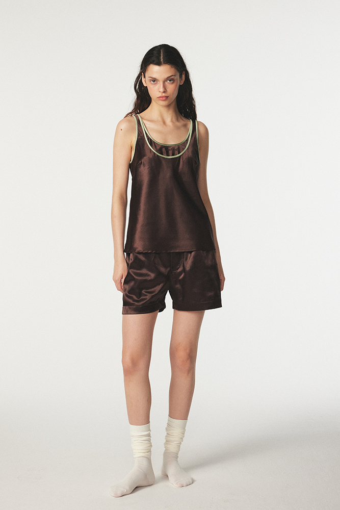 PIXIE & PEACH Mix & Match Satin Layered Cami