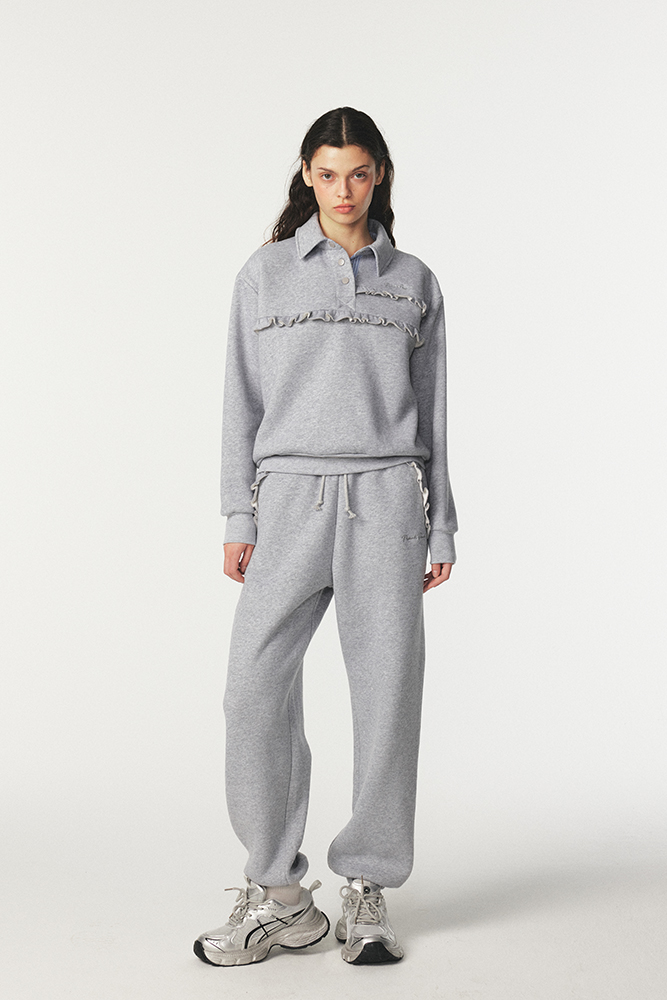 PIXIE & PEACH Serena Polo Sweatshirt