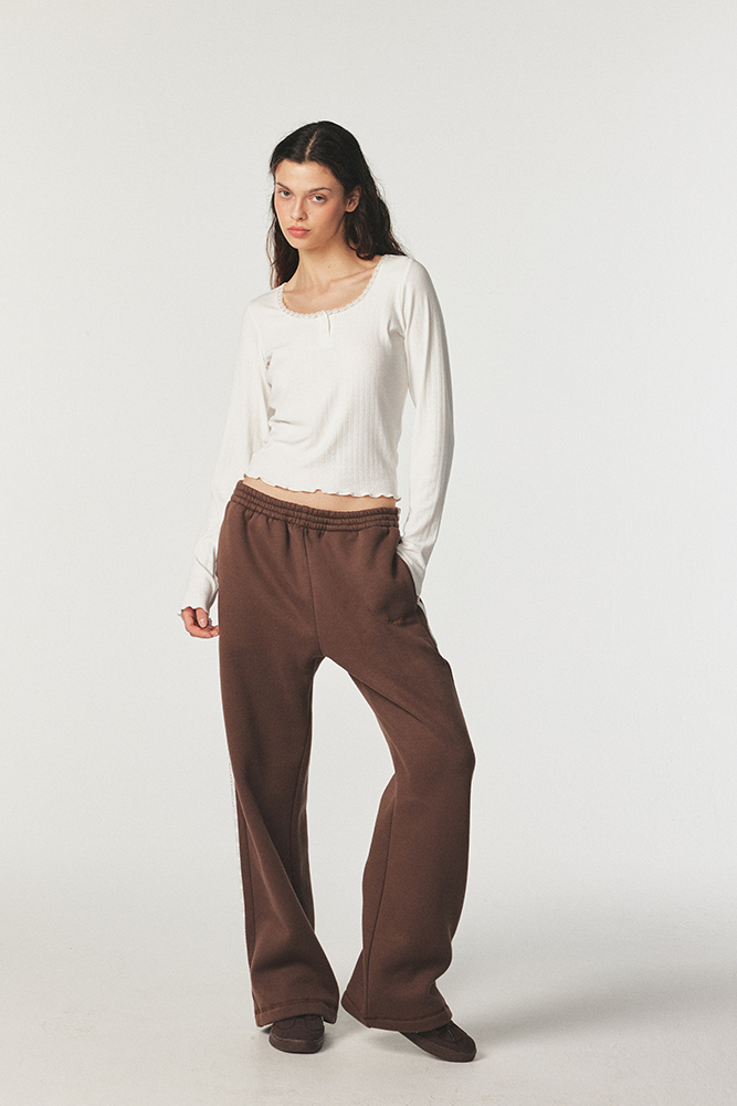 PIXIE & PEACH Pixie Straight Leg Sweat Pant