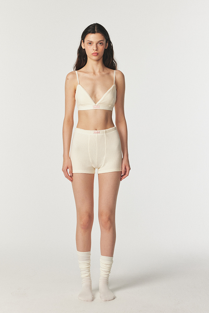 PIXIE & PEACH Mix & Match Kate Waffle Boxer-Yellow