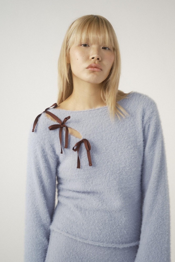 PIXIE & PEACH Chloe Cosy Bow Top