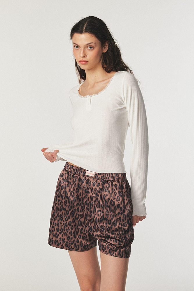 PIXIE & PEACH  Mix & Match Impress Me Much Satin boxer