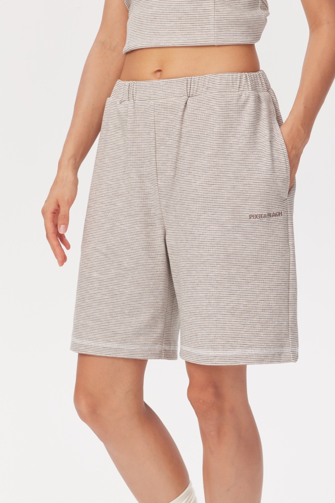 PIXIE & PEACH Taylor Stripe Short