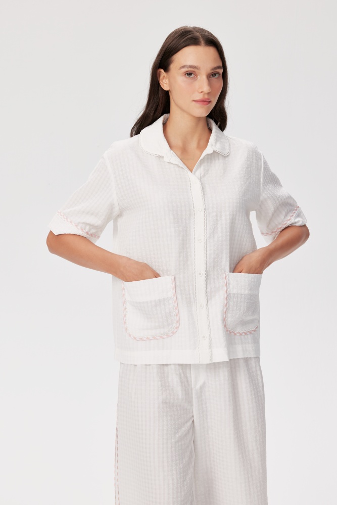 PIXIE & PEACH Shrimpton Poplin Shirt