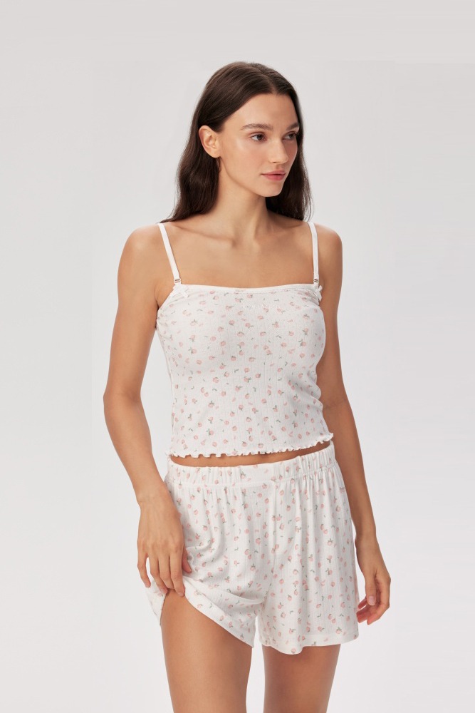 PIXIE & PEACH Peachy Floral Cami