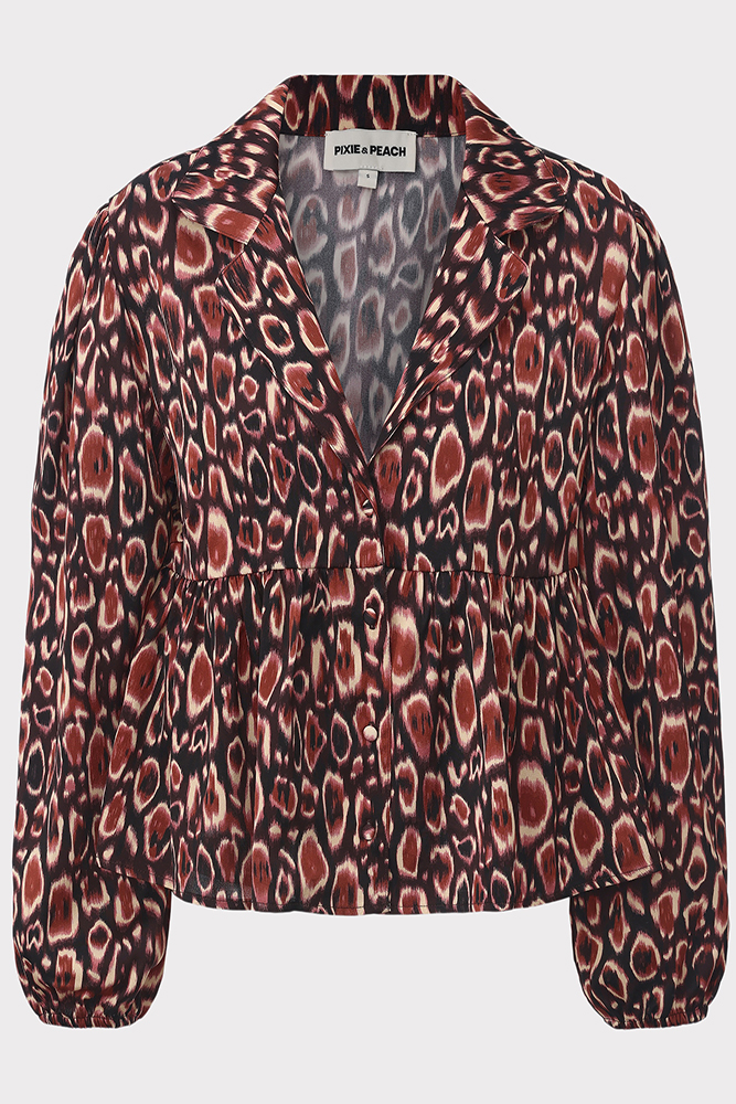 PIXIE & PEACH Cara Crop Shirt