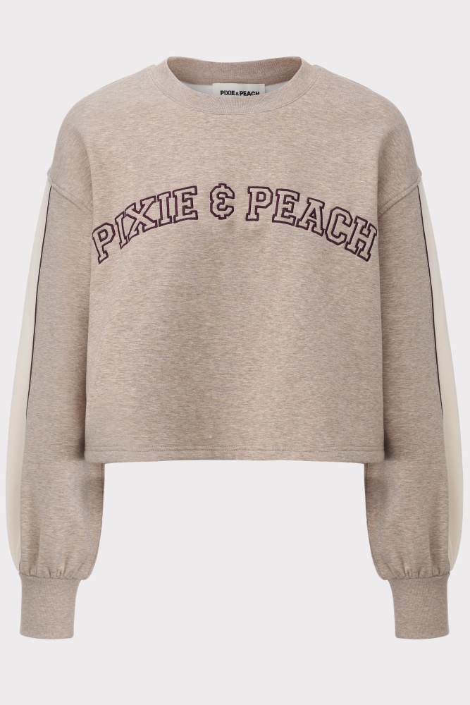 PIXIE & PEACH P&P Crop Sweat